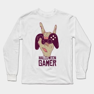 Halloween Gamer Long Sleeve T-Shirt